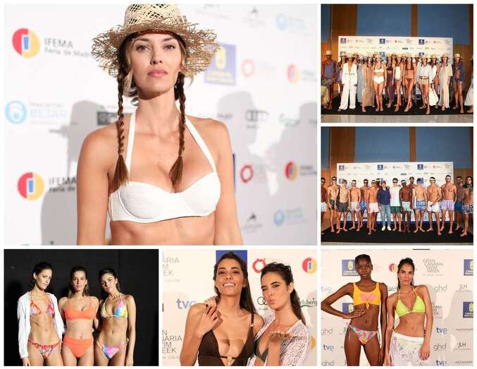 Modelos que desfilaron en el pase de este viernes/TA.